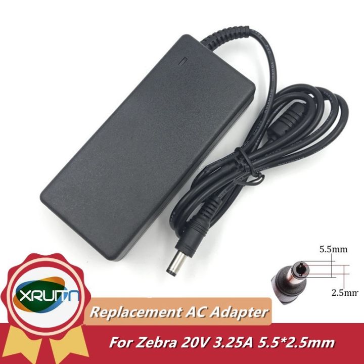 ac-dc-adapter-charger-for-zebra-printer-fsp060-rpba-fsp060-rpba-p-n-p1028888-001-9na0602400-power-supply-65w-20v-3-25a-5-5x2-5mm