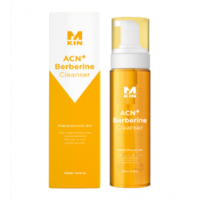 M-KIN ACN Berberine Cleanser คลีนซิ่งเนื้อโฟมสีเหลืองหนานุ่ม ช่วยชำระล้างสิ่งสกปรกได้อย่างสะอาดล้ำลึก