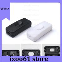 ixoo61 store Table Lamp 110 250V Desk Bulb Light Power Cord Switch On/Off Push Button Switch for LED Electric 303 Switch