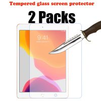 2แพ็คกระจกนิรภัยหน้าจอ Protector สำหรับ iPad 10.2 2019 7th 2020 8th Generation Apple Ipad 10.2นิ้วหน้าจอป้องกันฟิล์ม