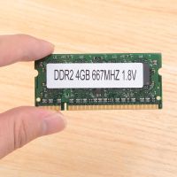 DDR2 4GB Laptop Ram Memory+Cooling Vest 667Mhz PC2 5300 SODIMM 2RX8 200 Pins for Intel AMD Laptop Memory