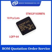 10 Buah/Lot IC Chip Kualitas Tinggi STM32F103RBT6 STM32F103 STM32F STM32 32F103RBT6 IC MCU 32BIT 128KB FLASH LQFP-64