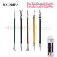 5in1 CPU Repair Thin Blade IC Chip NAND Remover BGA Motherboard Tool Remove Glue Phone Tablet Disassemble Tools Crowbar Kit Tool Sets