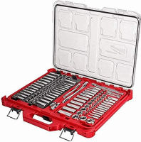 Milwaukee 48-22-9486 1/4"-3/8” Ratchet Socket Set w/PACKOUT Case - 106pc