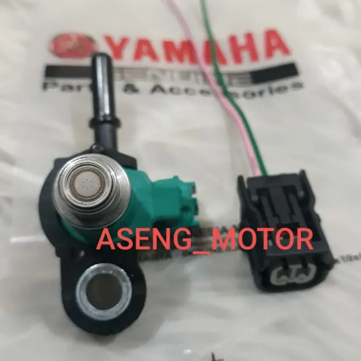 injektor injector yamaha lubang 6 hole dan soket new vew vixion nmax