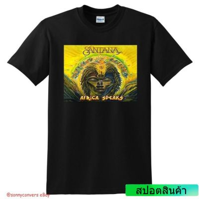Gildan เสื้อยืดคอกลม พิมพ์ลาย Santana Africapeak Vinyl Cdmall Mediu Arge Or Men สําหรับผู้ชาย  E2OH
