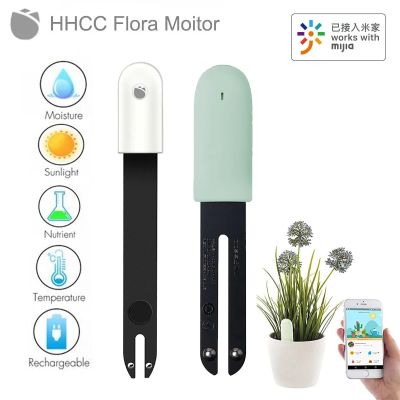 HHCC Potted Plant Detector Soil Cultivation Temperature Humidity Grass Flower Planting Flora Smart Monitor Work With Mijia App Electrical Trade Tools