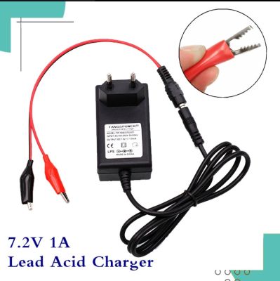 รถสกู๊ตเตอร์ที่ชาร์จแบตเตอรี่ตะกั่วกรด1A 7.2V แบตเตอรี่ตะกั่วกรด6V 7.4V ที่ชาร์จ Yuebian