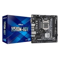 ASROCK H510M-HDVSupport Intel CPU Gen10th and Gen 11th (Socket 1200)