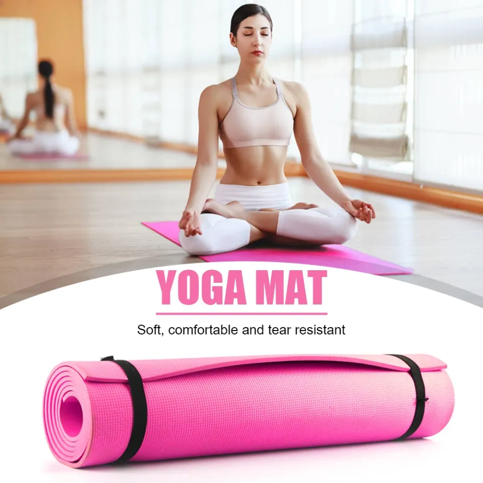 Eva Yoga Mat Non Slip Flooring Gym Mate Yoga Workout Sport