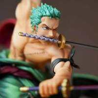 New 10cm Anime Figure GK Roronoa Zoro Three-blade Sa-maximum Manga Anime Statue Action Figure Collection Model Kid Toy