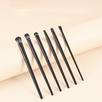 6 Pcs Soft Hair Eye Shadow Brush Set - Professional Precision Eye Makeup Applicator for Flawless Beauty Makeup Brushes Sets