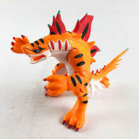 22ซม. กล่องของขวัญเกมการ์ตูน Invizimal Tigershark Icelion Action Figure PVC Kids Collection Joint Doll