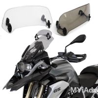 สำหรับ BMW R1250GS/ADV LC F900XR F900R สำหรับ Honda Xadv750 Motorcycle กระจกหน้ารถปรับได้กระจกบังลมที่เบนทางลมลม