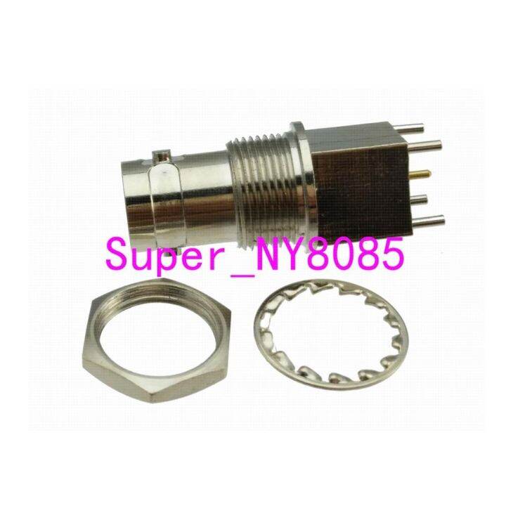 1pcs-connector-bnc-female-jack-bulkhead-solder-pcb-mount-straight-rf-coaxial-wire-terminals