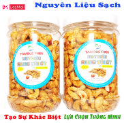 Combo 2 Hộp-Hộp 250GR Hạt Điều Rang Tỏi Ớt Tâm Đức Thiện