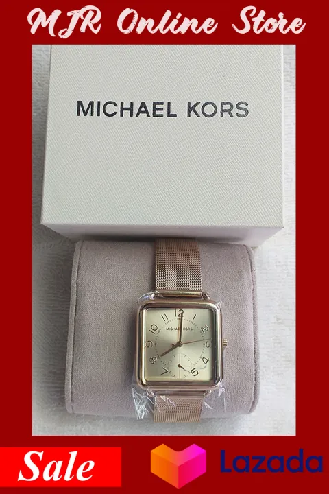 Michael Kors Brenner Gold Tone Watch (MK3663) | Lazada PH