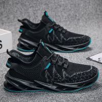 Fujeak Summer Sneakers for Men Breathable Mesh Shoes Lightweight Running Shoes Fashion Casual Shoes Non-slip Sports Mens Shoes