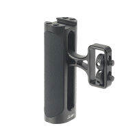 ที่จับด้านข้าง Universal Aluminium Side Handle Grip ประแจในตัวพร้อม Cold Shoe Mount สำหรับกล้อง DSLR Cage Fill Light Microphone