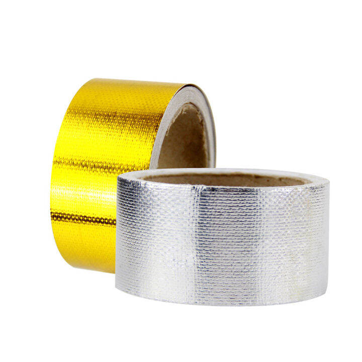 fire-retardant-thermal-exhaust-tape-air-intake-heat-insulation-shield-wrap-reflective-heat-barrier-self-adhesive-engine-for-car-adhesives-tape