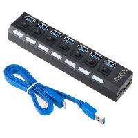 [HOT HAIXWLXKWW 589] USB Hub 3.0 Splitter ความเร็วสูง4/7พอร์ต Expander ทั้งหมดในสำหรับอุปกรณ์เสริม