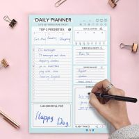 Daily Work Schedule Planner Agenda Notebook Wellness Journal with TO-DO List Memo Meeting Agenda Removable блокнот Laptop Stands