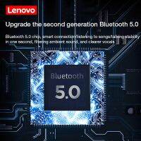 Lenovo หูฟังไร้สายแบบนำเสียงผ่านกระดูก X3,หูฟังสำหรับวิ่งแนวสปอร์ตกันน้ำมีไมค์ในตัวหูฟังบลูทูธสำหรับการขี่จักรยานขับรถ