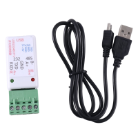 3 In1 232 485 Usb ไปยัง Rs485 / Usb เป็น Rs232/232เป็น485อะแดปเตอร์แปลง Ch340 W/led สำหรับ Win7 Linux Plc การควบคุมการเข้าถึง