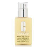 CLINIQUE - โลชั่นมอยซ์เจอไรเซอร์ Dramatically Different + (แห้งมากถึงแห้งผสม; มาพร้อมกับปั๊ม) 125ml/4.2oz