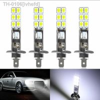 ☃✔☍ ivhefd 4 pces/2 pces led luzes de nevoeiro farol kit h1/h3 alto brilho lâmpada 6000k carro lâmpadas SMD-LED feixe alto/baixo