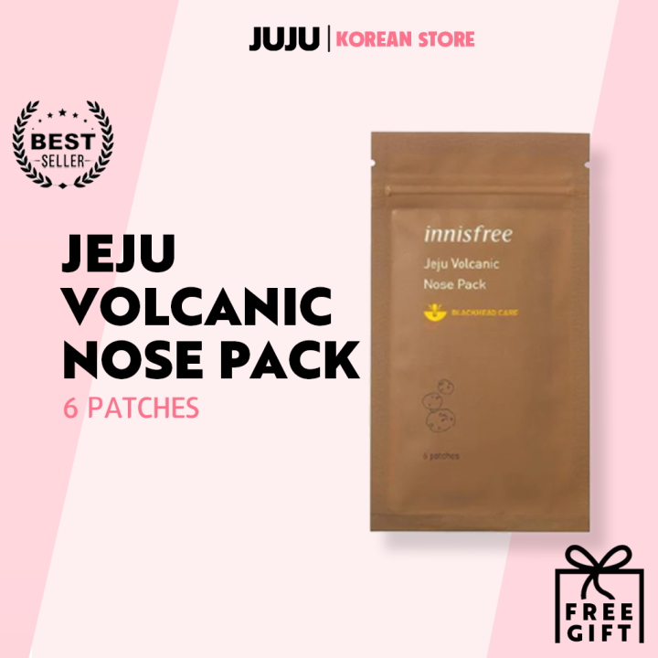 Innisfree / Volcanic Nose Pack 6 pcs (Facial) Lazada