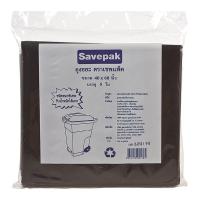 I-KITCHEN เซพแพ็ค ถุงขยะแบบหนา 40x60 นิ้ว แพ็คละ 6 ใบ. HOME บ้าน ครัวเรือน -Supermarket