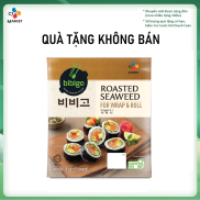 Quà tặng không bán Rong biển nướng cuộn cơm Hàn Quốc 10g