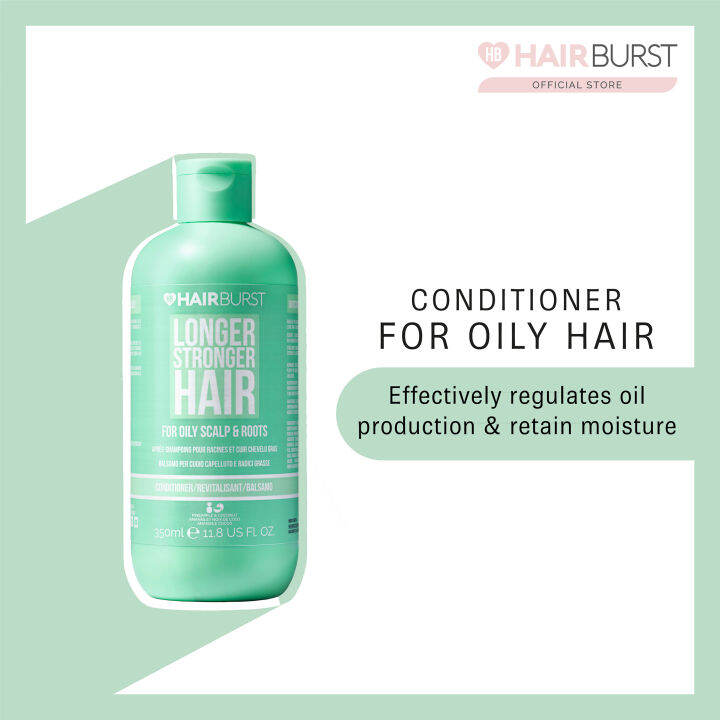 Hairburst Conditioner for Oily Scalp and Roots 350ml Lazada Singapore