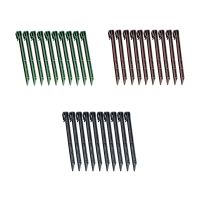 ☢ 20 Pieces Garden Patio Edging Barrier Peg Portable Reusable Ground Stake Securing Stakes Gardening Tool Accessories Green