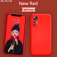 ELAXIS Xiaomi เคสใส่โทรศัพท์เยื่อบุกำมะหยี่ซิลิโคนเหลวเคสนิ่มใส่โทรศัพท์12 Pro เลนส์ครอบคลุมเต็มรูปแบบน่ารักป้องกันการตกฝาหลัง EL001