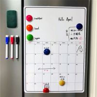 ♤♠♝ Magnetic Dry Erase Whiteboard Sheet Magnet Refrigerator Message Boards for Kitchen Fridge Shopping List Office Notice Board