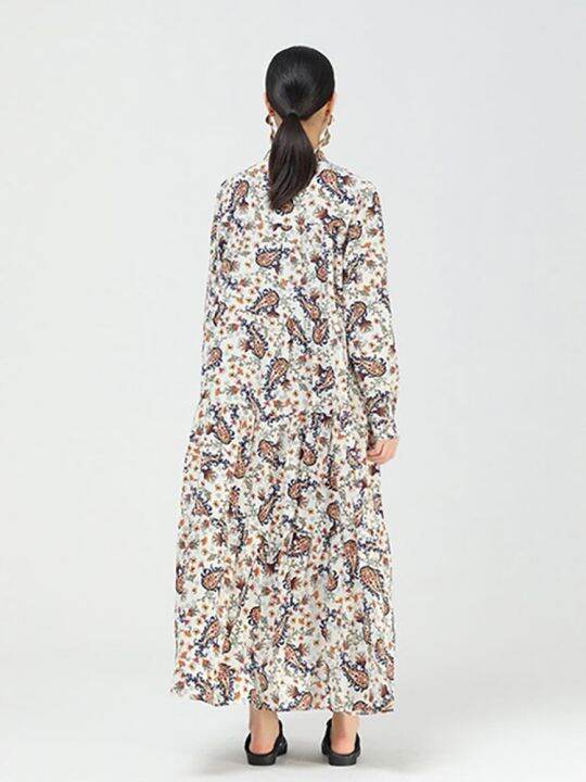 xitao-dress-long-sleeve-casual-print-dress