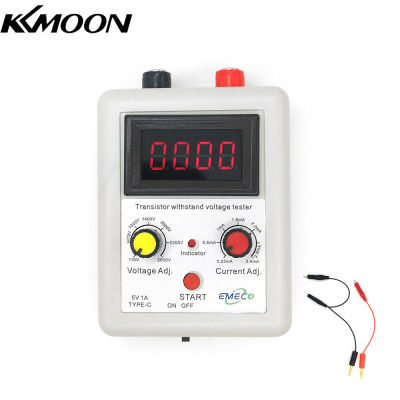 KKmoon 110โวลต์ ~ 2600โวลต์แบบพกพา IGBT แรงดันไฟฟ้าความสามารถทดสอบไดโอด MOS Triode LED กลับแสงแรงดันไฟฟ้าความสามารถเครื่องมือทดสอบทรานซิสเตอร์ทนต่อแรงดันไฟฟ้าทดสอบ