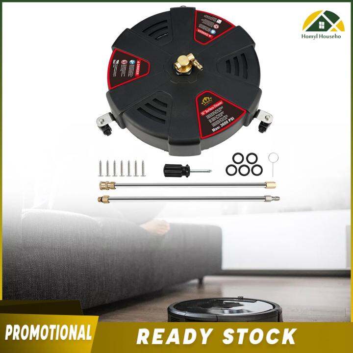 Homyl Pressure Washer Surface Cleaner, Driveway Power Washer, 3600 PSI Max Pressure Surface