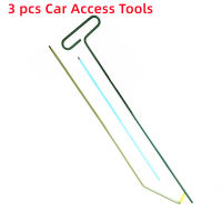 3 Pcs Car Access Tools Long Reach Set Auto Door Repair Tools Stainless Steel Car Locksmith Tools Lot