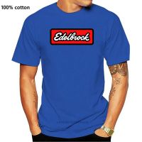 ใหม่ Edelbrock เสื้อยืด ผ้าฝ้าย 100% พิมพ์ลาย Edelbrock สีขาว แฟชั่น สําหรับผู้ชาย ส่งฟรี 2022 ไซซ์ S-3XL 2XV5