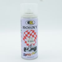 สีสเปรย์ FLAT CLEAR No.191 BOSNY Spray Paint  300g B100#191