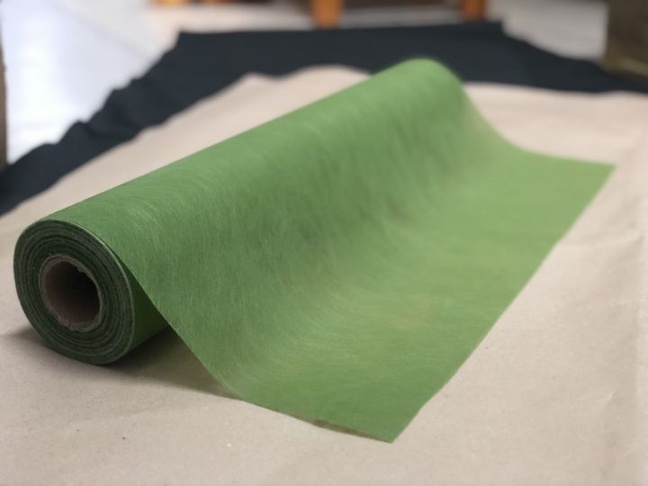 กระดาษสา-สีเขียวขี้ม้า-ตราไม้เลื้อย-กว้าง-50-ซม-ยาว-30-หลา-นำเข้าจากเกาหลี-เน้นคุณภาพ