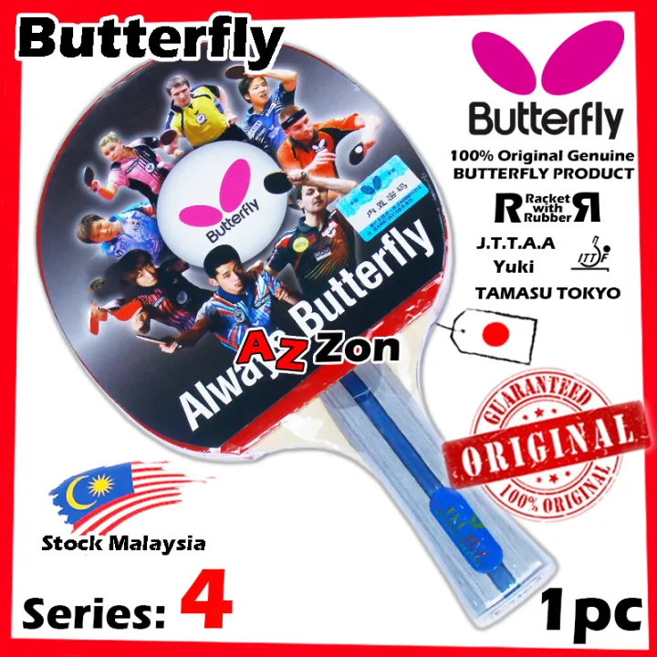 BUTTERFLY Series4 TBC401 Ping Pong Bat Butterfly Table Tennis Bat 100