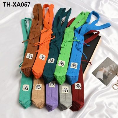 ◎◇ South Korean niche design rainbow pack pleated fold folding knitting female single shoulder bag portable large organ