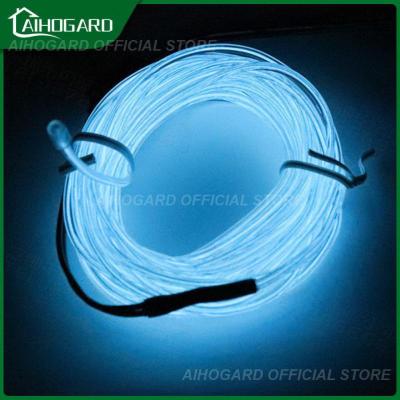 Portable Decorative Fluorescent Tape Durable Glow El Wire Neon Cable 3v Luminous Line Car Accessories Aa Battery Led Strip Lamp LED Strip Lighting