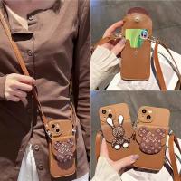 เคสแบบกระเป๋าสตางค์สำหรับ Samsung S23 S21 S22 S20 FE อัลตร้า S10 S9 S8 Plus Note 20 Ultea 10 Plus Pro Lite 9 8น่ารักหรูหราเคสโทรศัพท์มือถือนิ่ม