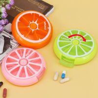 【YF】 Lovely Cute Fruit Shape Mini Medicine Pill Box Portable 7 Days Weekly Travel Holder Tablet Case Container