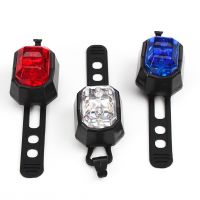 ►☌❅ 2 Led Bike Tail Light Usb Bicycle Rear Back MTB Lamp Helmet Safety Flashing Warning Red Safety Lanter Outdoor Cycling Lights